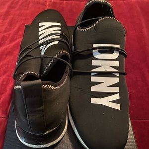 Black casual slip ons